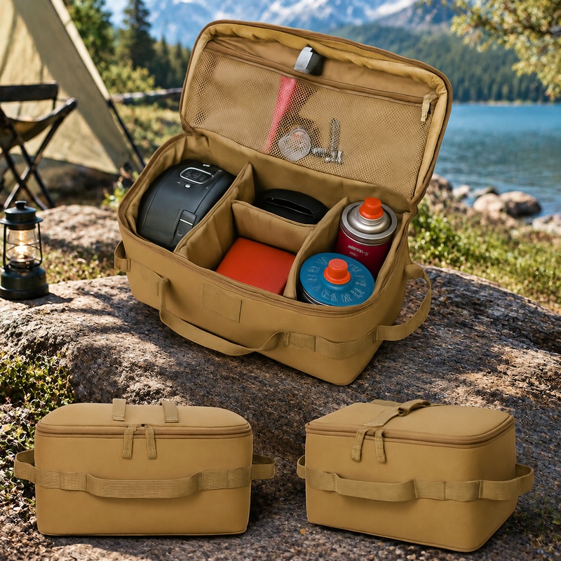 Outdoor Camping World - Durable Outdoor Camping Storage Tote with