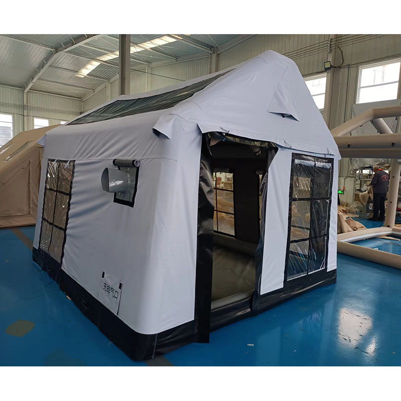 Outdoor Inflatable Camping Tent With Air Pump - Inflatable Party Camping Tent for Camping