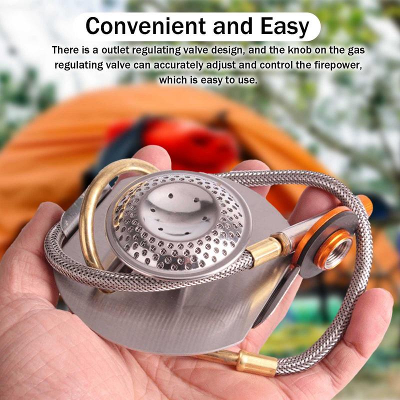 Outdoor Camping Outlet - Outdoor Camping Gas Stove 3200W Stainless