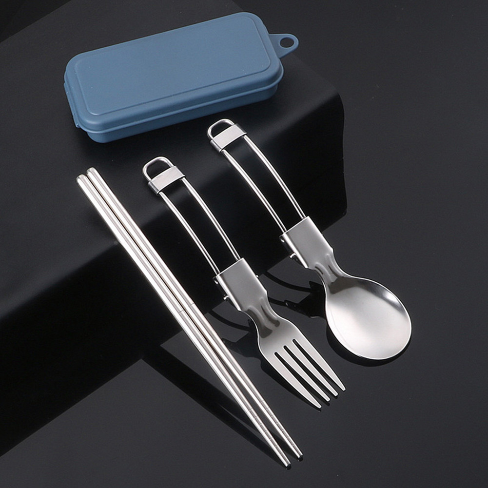 Outdoor Camping World - Picnic Cutlery Camping Utensil Easy Storage