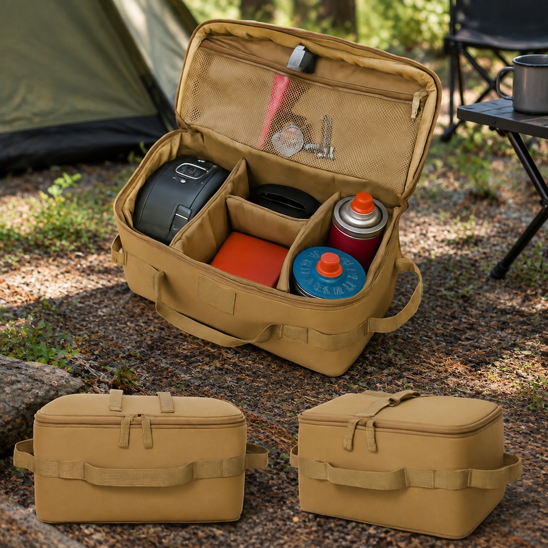 Outdoor Camping World - Durable Outdoor Camping Storage Tote with