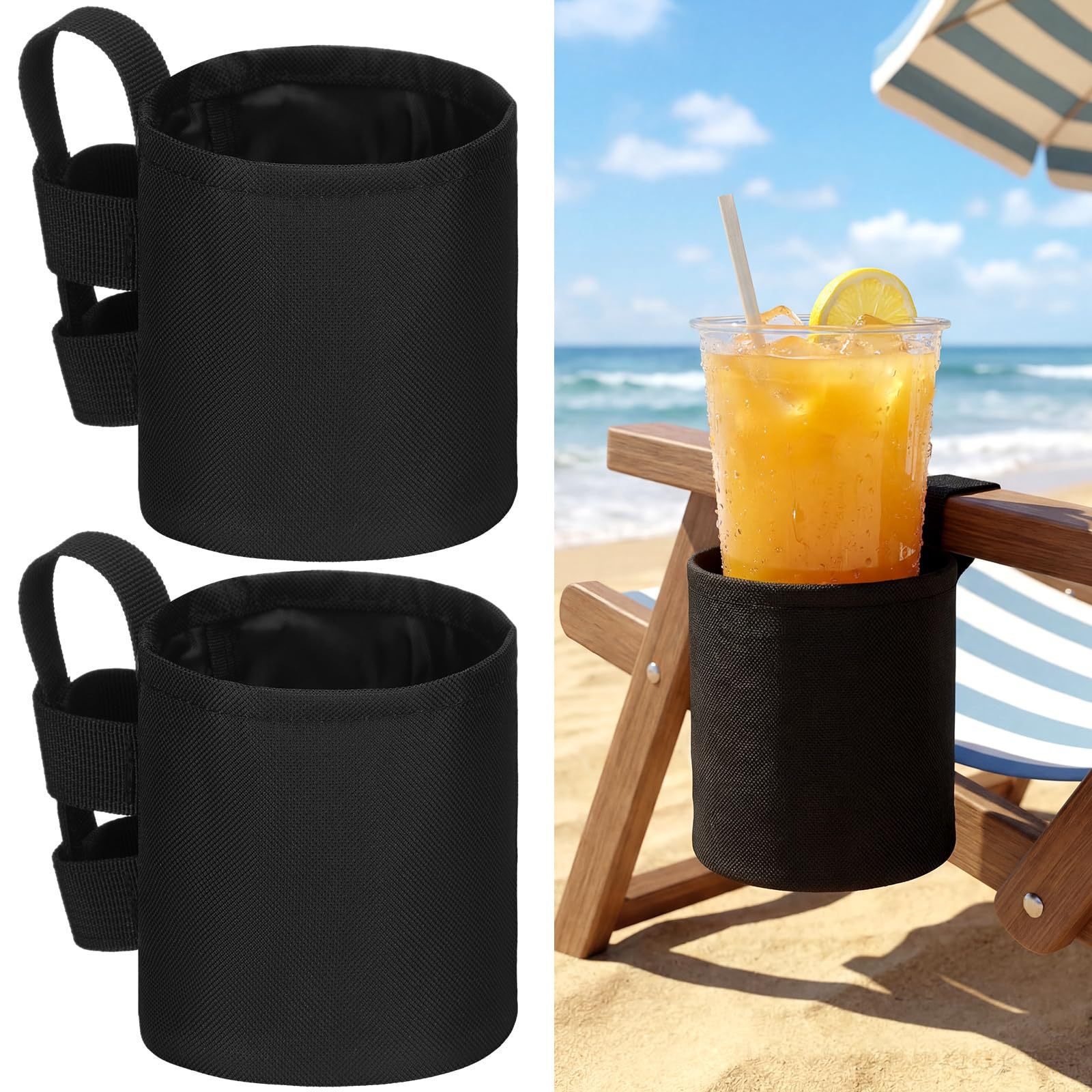 Beach Chair Cup Holder, Outdoo - đánh giá và giá Outdoor Chair Camping