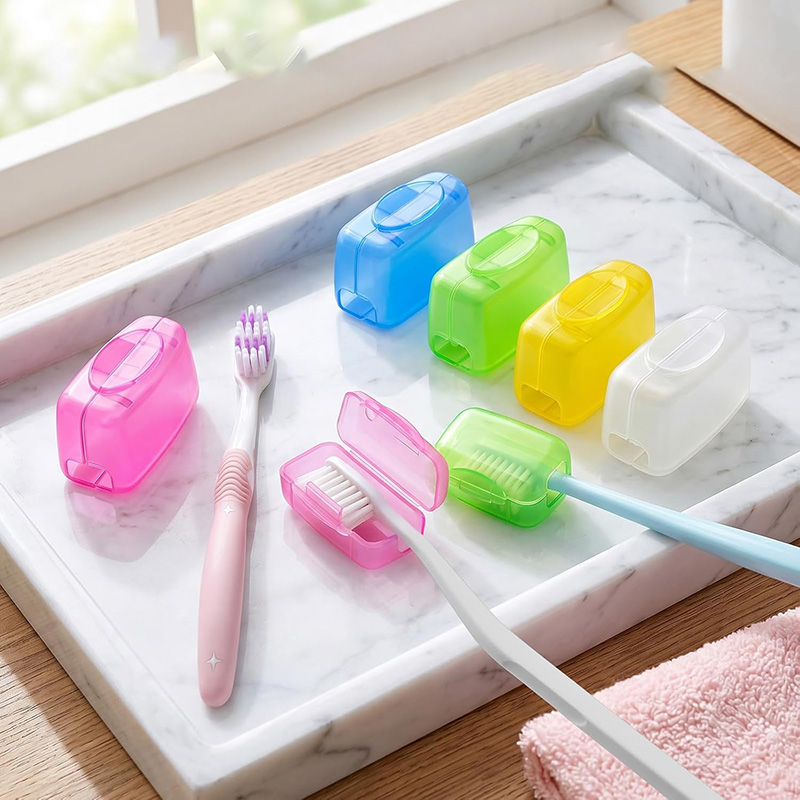5Pcs Portable Toothbrush Head  - đánh giá và giá Outdoor Camping Outfit