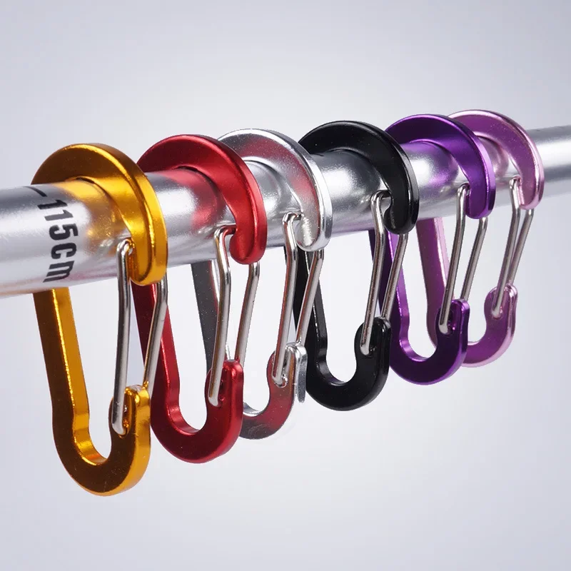 6/12PCS Carabiner Clip Set Tou - đánh giá và giá Outdoor Camping Outfit