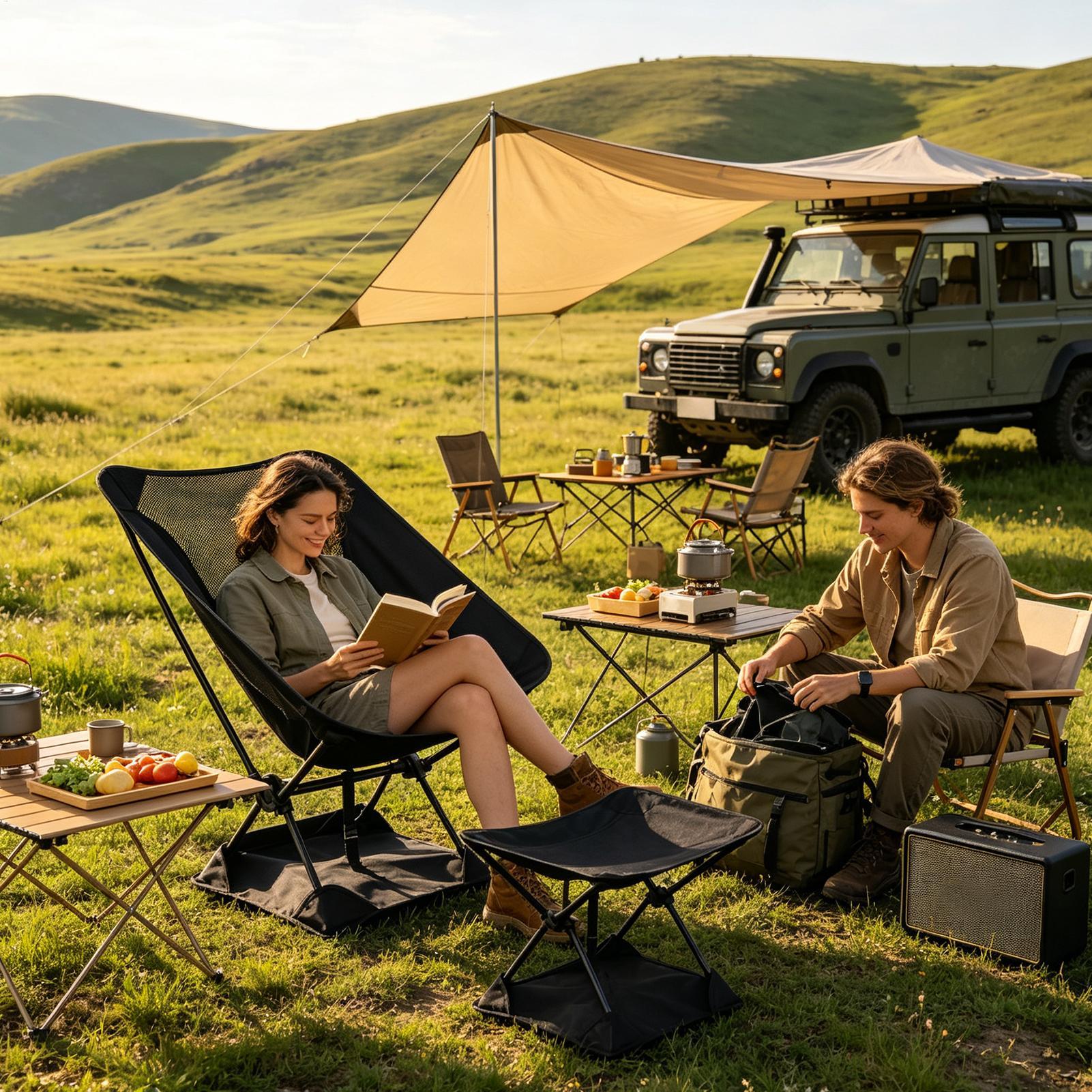 Ground Sheet Camp Chairs Light - đánh giá và giá Outdoor Camping Outlet