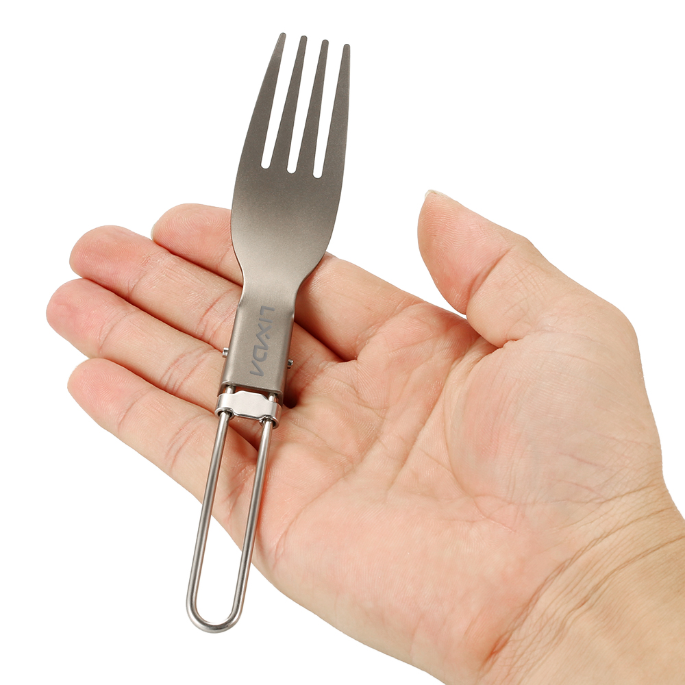 Lixada Titanium Folding Fork U - đánh giá và giá Outdoor Camping Dining Set