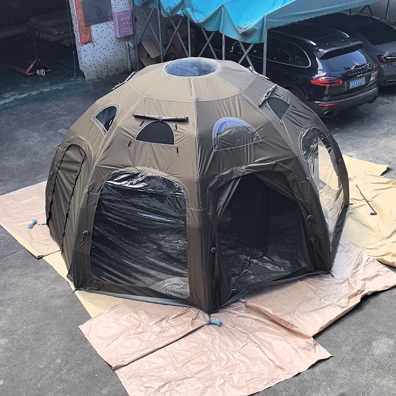 4m 5m Automatic Large Inflatab - đánh giá và giá Outdoor Inflatable Camping Tent With Air Pump