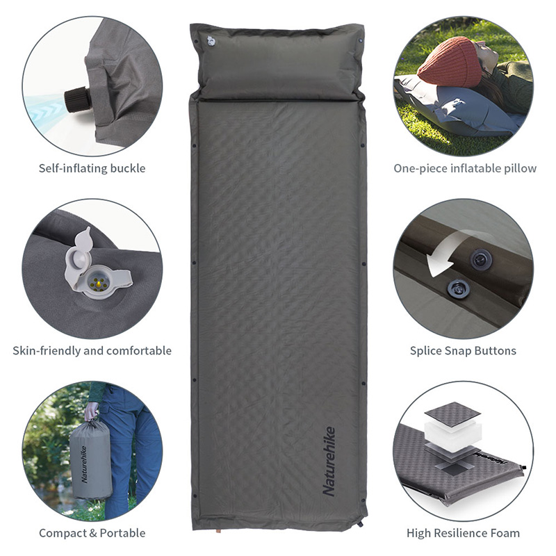 Naturehike D01 Self-inflating  - đánh giá và giá Outdoor Camping Rugs