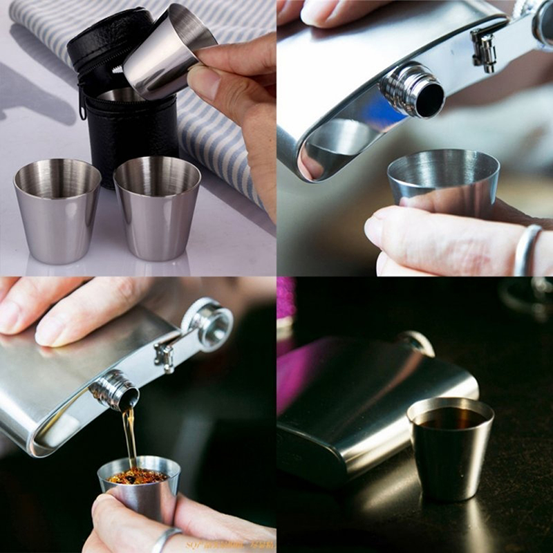 4/6Pcs Stainless Steel Cups Mi - đánh giá và giá Outdoor Camping Outfit