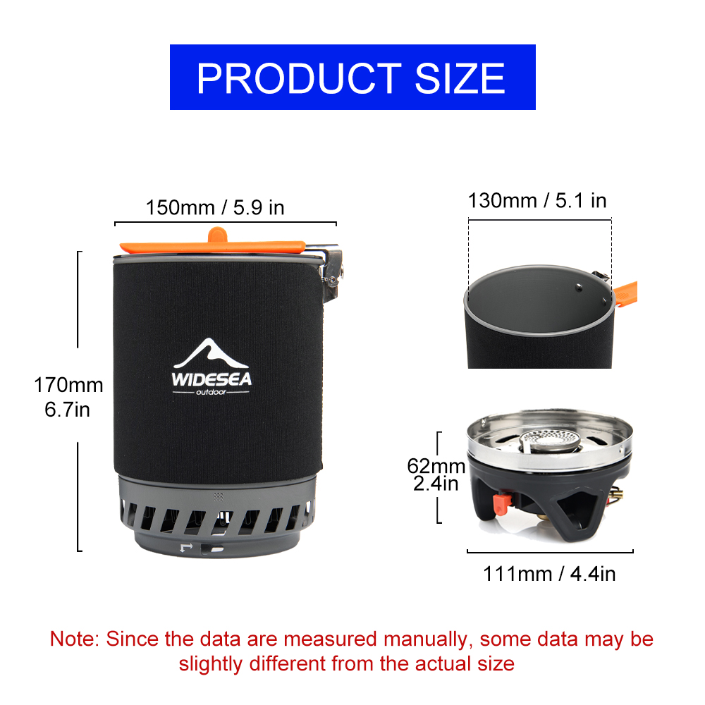 Widesea Camping Cooking System - đánh giá và giá Outdoor Camping Outlet