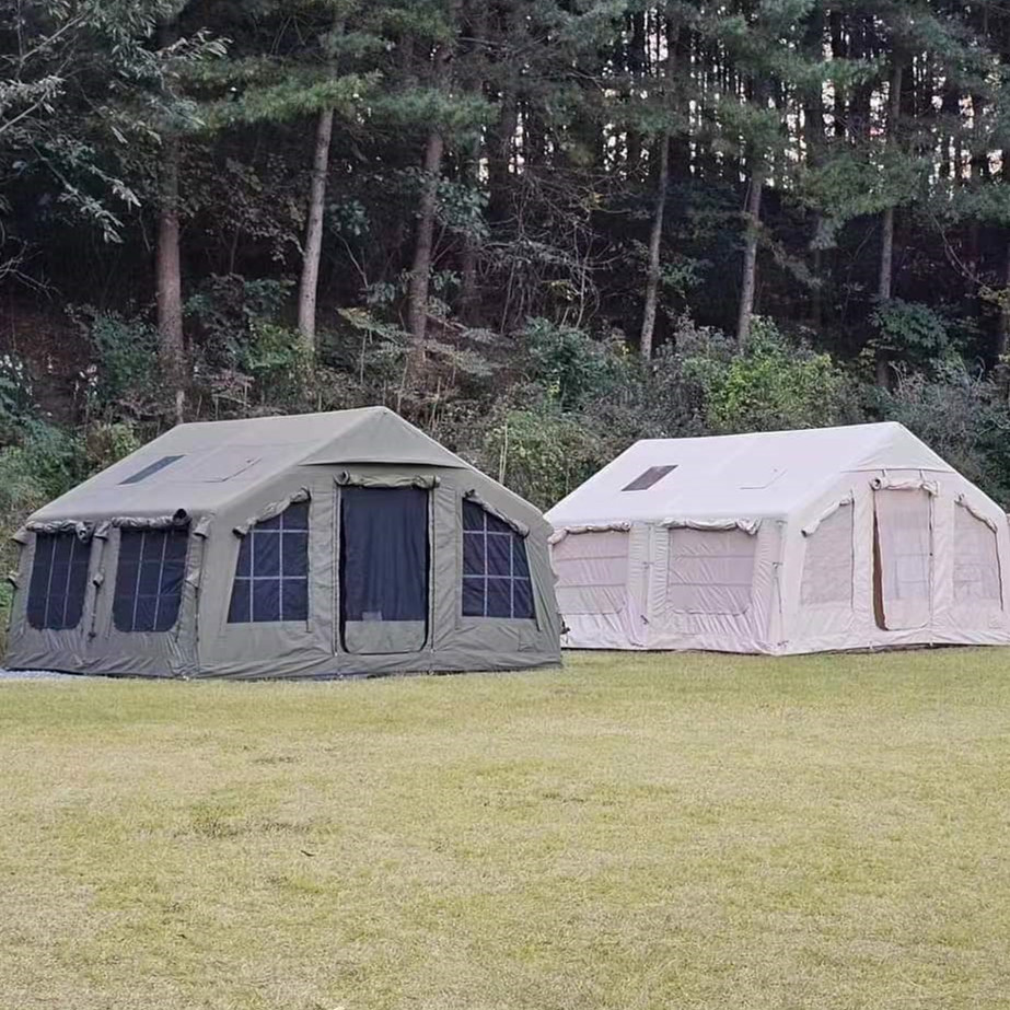 Large Inflatable Air Outdoor W - đánh giá và giá Outdoor Inflatable Camping Tent With Air Pump