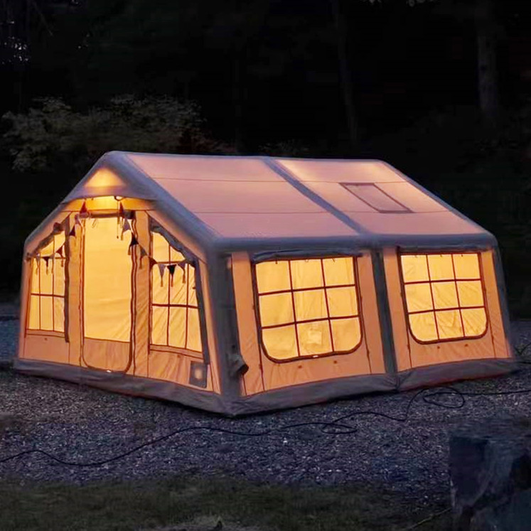 Large Inflatable Air Outdoor W - đánh giá và giá Outdoor Inflatable Camping Tent With Air Pump