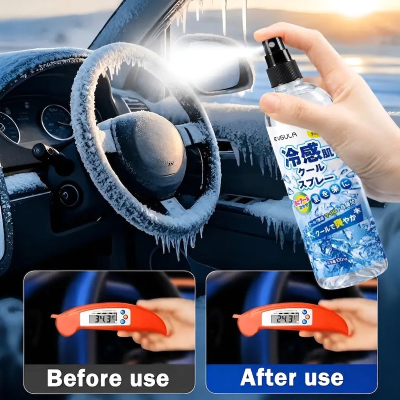 Cooling Spray Instant Cooling  - đánh giá và giá Outdoor Camping Essentials