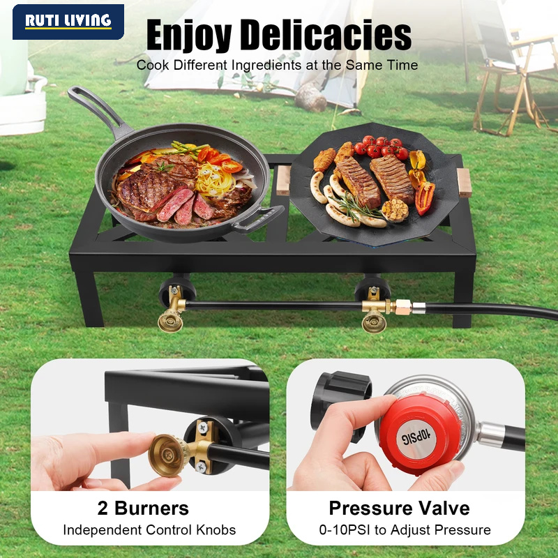 Portable 1/2 Burner Outdoor Ga - đánh giá và giá Outdoor Camping Outlet
