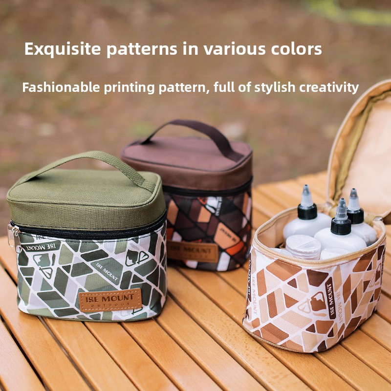 Outdoor seasoning storage bag  - đánh giá và giá Outdoor Camping Outfit