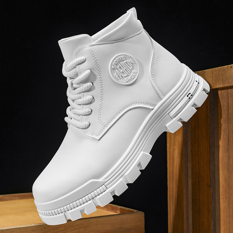 Men Solid White Leather  Comba - đánh giá và giá Outdoor Camping Outfit