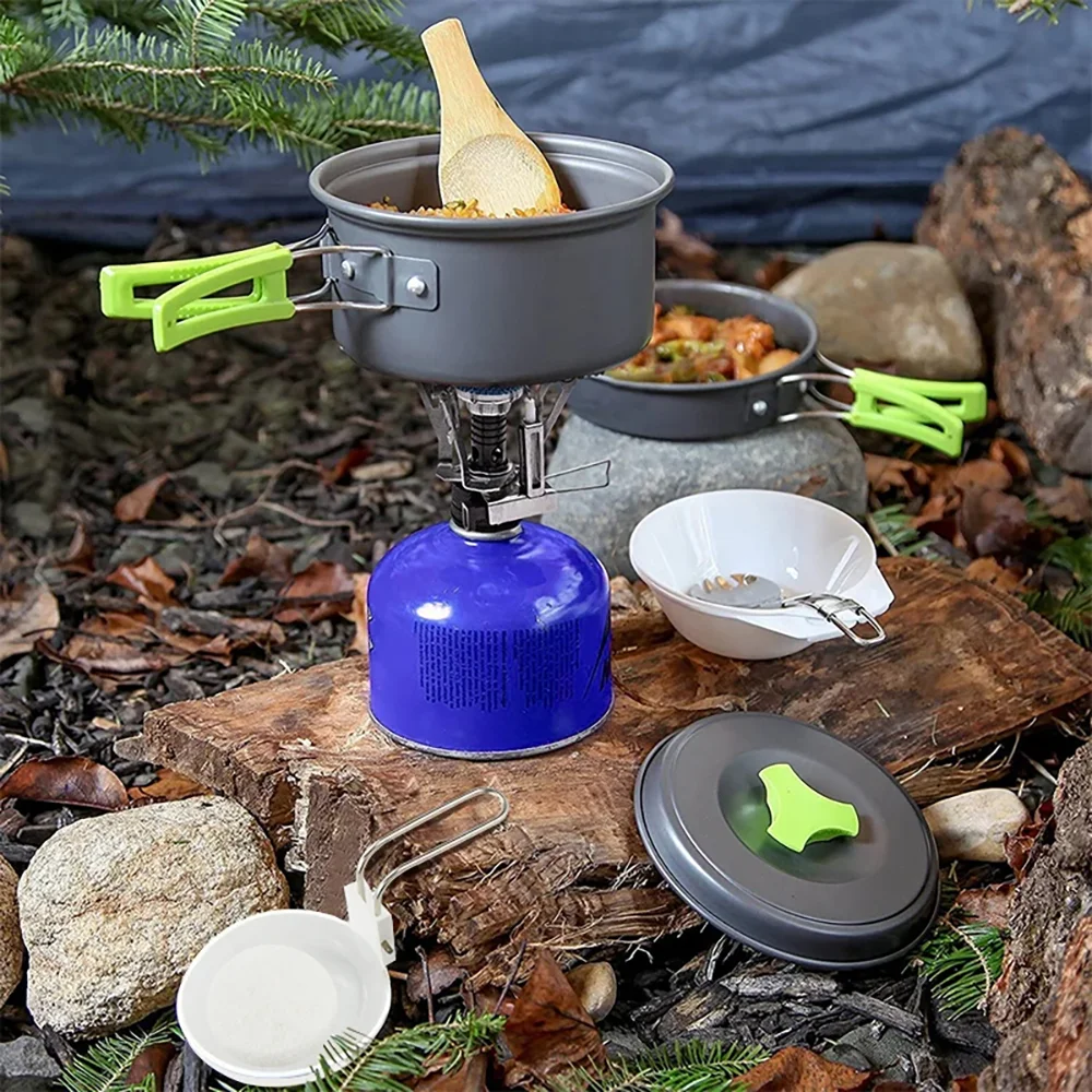Camping Cooking Set Portable L - đánh giá và giá Outdoor Camping World