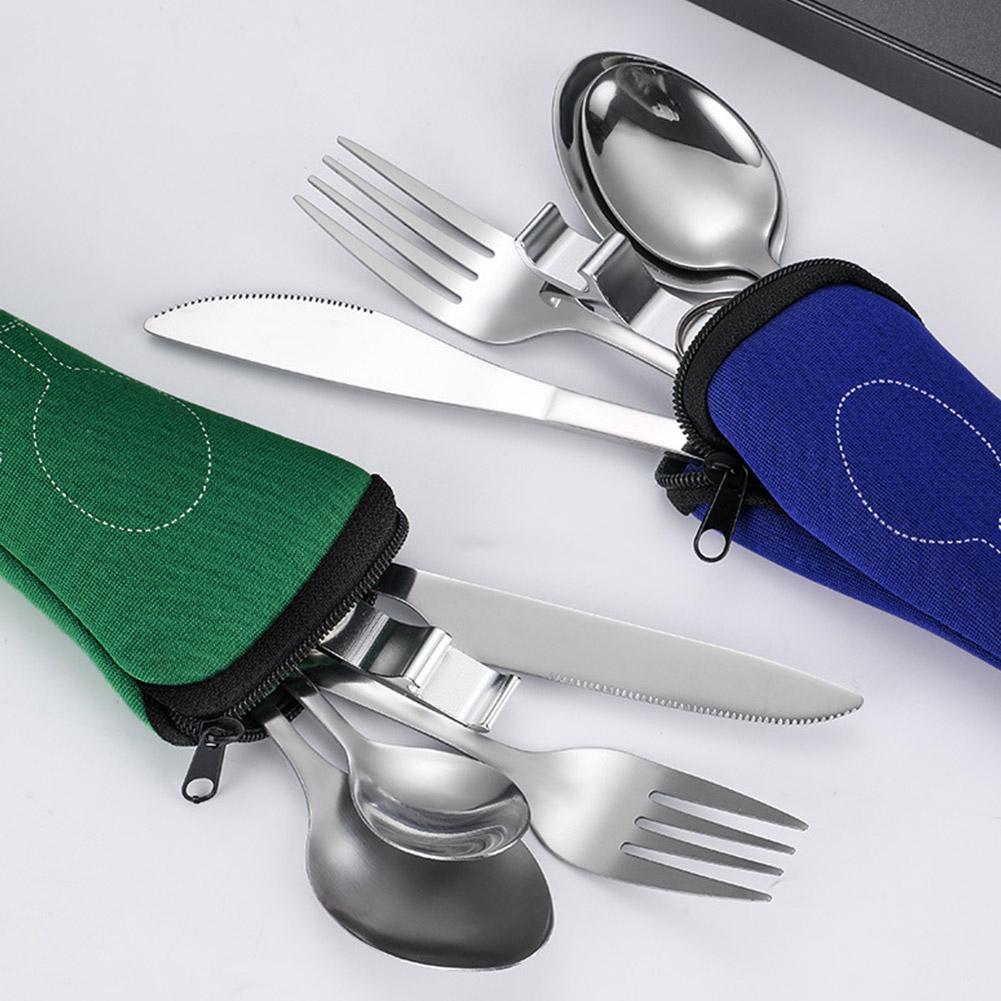 Picnic Set Tableware Washable  - đánh giá và giá Outdoor Camping Dining Set