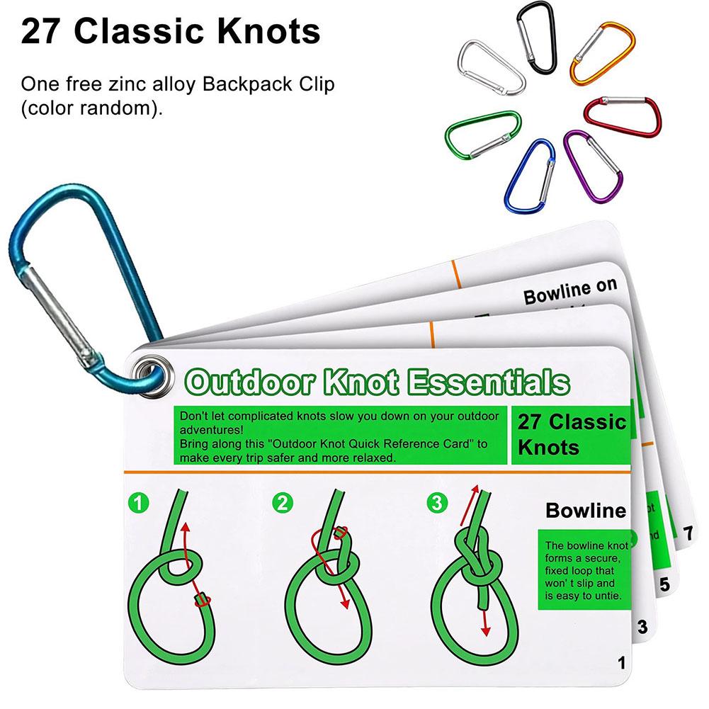 Outdoor Knot Reference Guide,  - đánh giá và giá Outdoor Camping Essentials