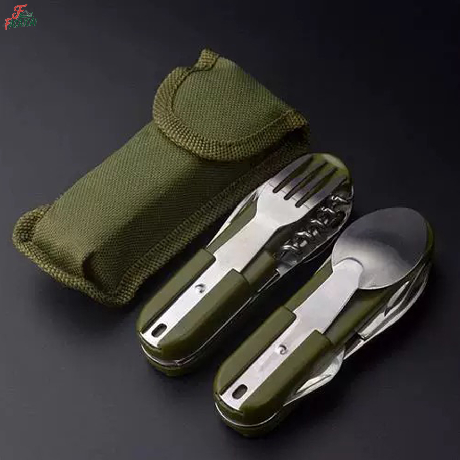 Camping Gear 5-in-1 Stainless  - đánh giá và giá Outdoor Camping World