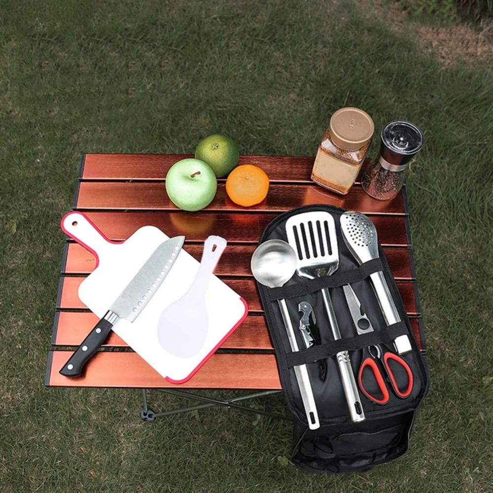 2024 Picnic Utensil Set Storag - đánh giá và giá Outdoor Camping Dining Set