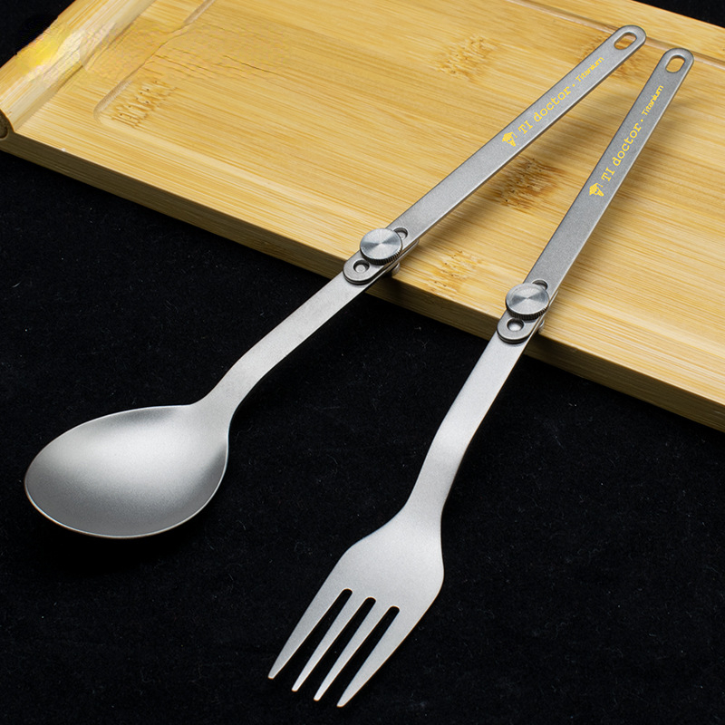Titanium Nguyên Chất Dao Muỗng - đánh giá và giá Outdoor Camping World