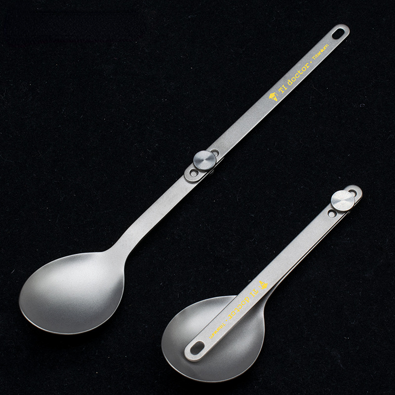 Titanium Nguyên Chất Dao Muỗng - đánh giá và giá Outdoor Camping World