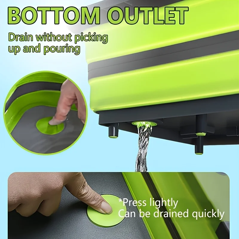 Portable Foldable Water Basin  - đánh giá và giá Outdoor Camping Outlet