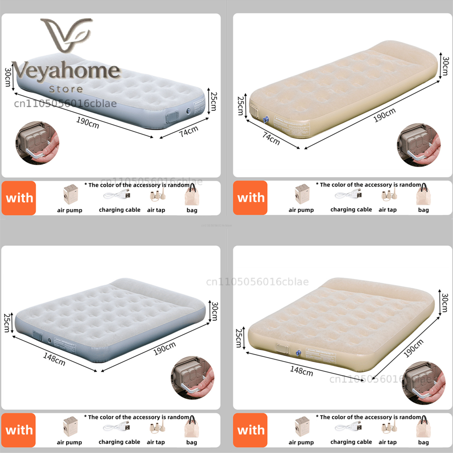 New Air Mattress Built-in Pump - đánh giá và giá Outdoor Inflatable Camping Tent With Air Pump