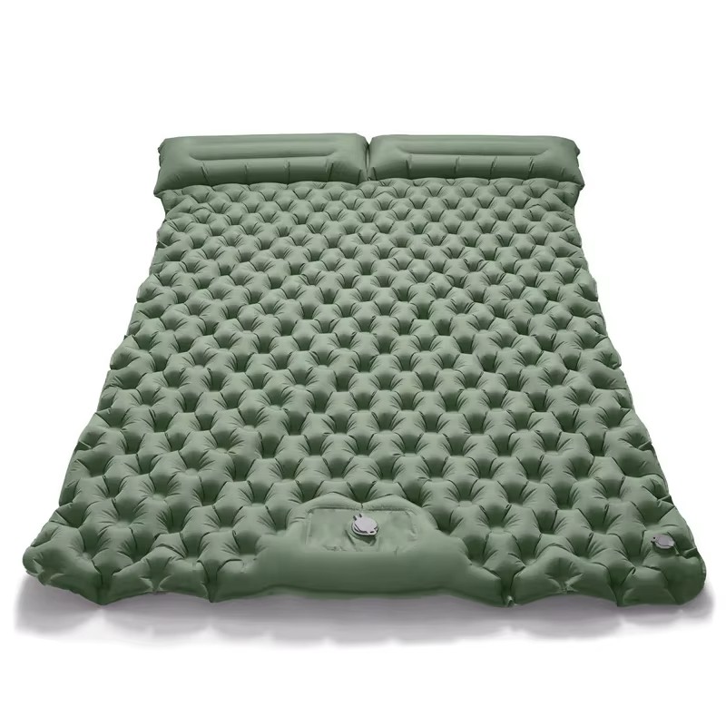 Portable Double Air Mattress,  - đánh giá và giá Outdoor Inflatable Camping Tent With Air Pump